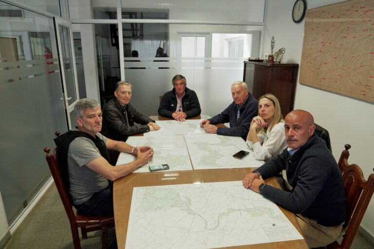Fernando Gray se reunió con representantes de la Asociación Rural de General Belgrano