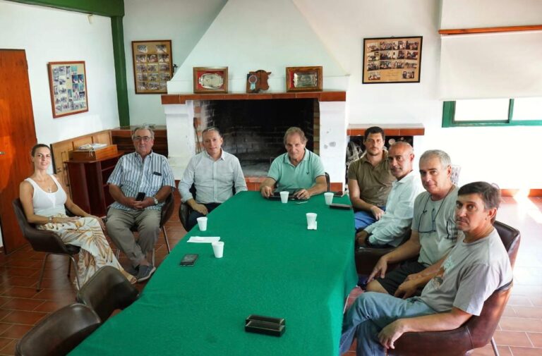 Magdalena: Fernando Gray se reunió con representantes del campo
